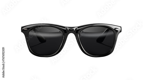 Pair of Sleek Sunglasses on a Transparent Background PNG