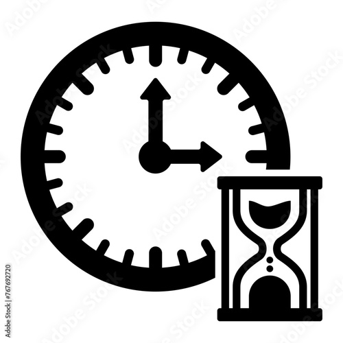   Waiting glyph icon