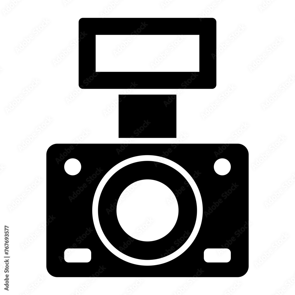   Camcorder glyph icon