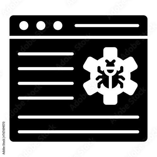   Setting glyph icon