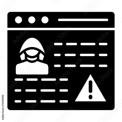  Alert glyph icon