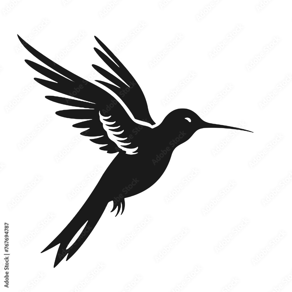 hummingbird Silhouette hummingbird Silhouette