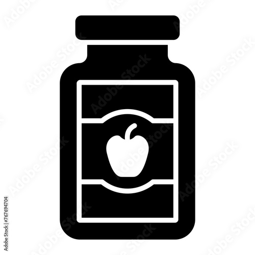   Jam glyph icon