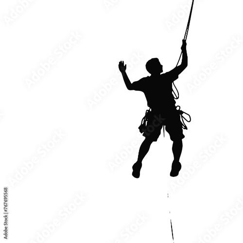 climber silhouette