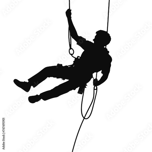 climber silhouette