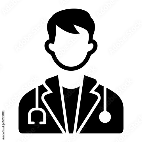   Doctor glyph icon