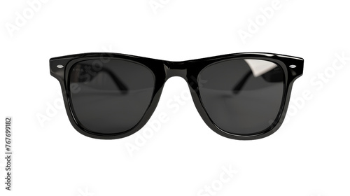 Classic Black Shades on Transparent Background PNG