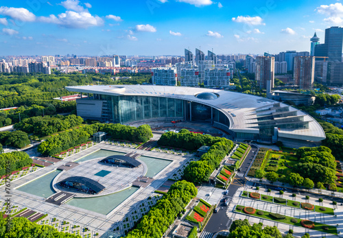 The Shanghai Science and Technology Museum Urban Environment of Pudong New Area, Shanghai, China photo