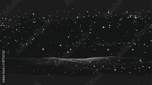 Starry outer space background