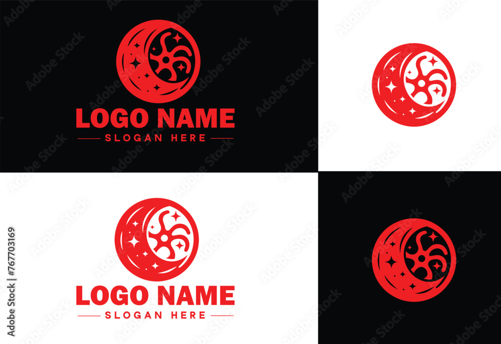 film reel logo icon vector for business brand app icon movie cinema theater video channel cinematography logo template film reel logo icon vector for business brand app icon movie cinema theater video channel cinematography logo template