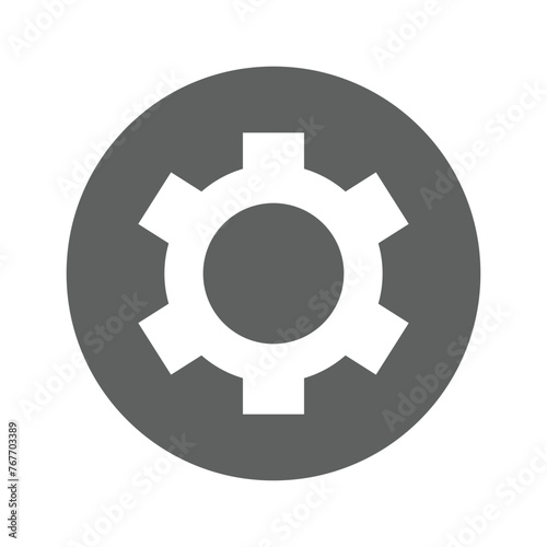 Configuration, gear, setting icon design