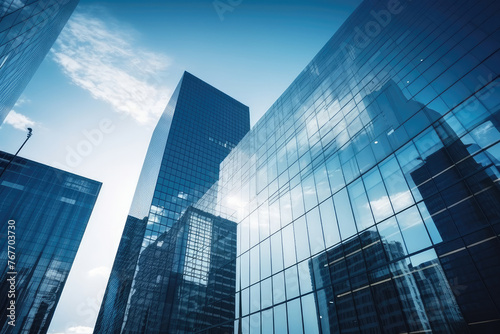 Modern Corporate Towers Reaching Skyward