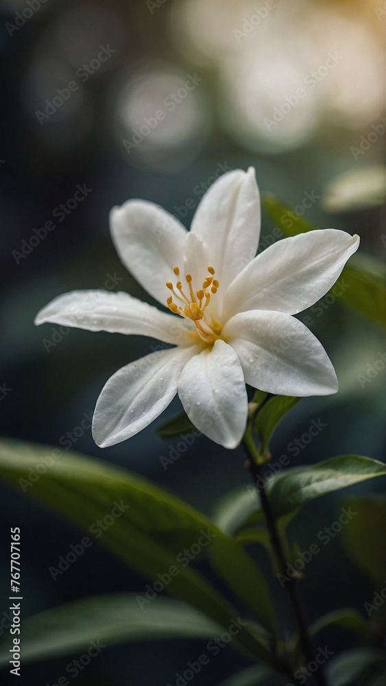 white flower on black white flower on black