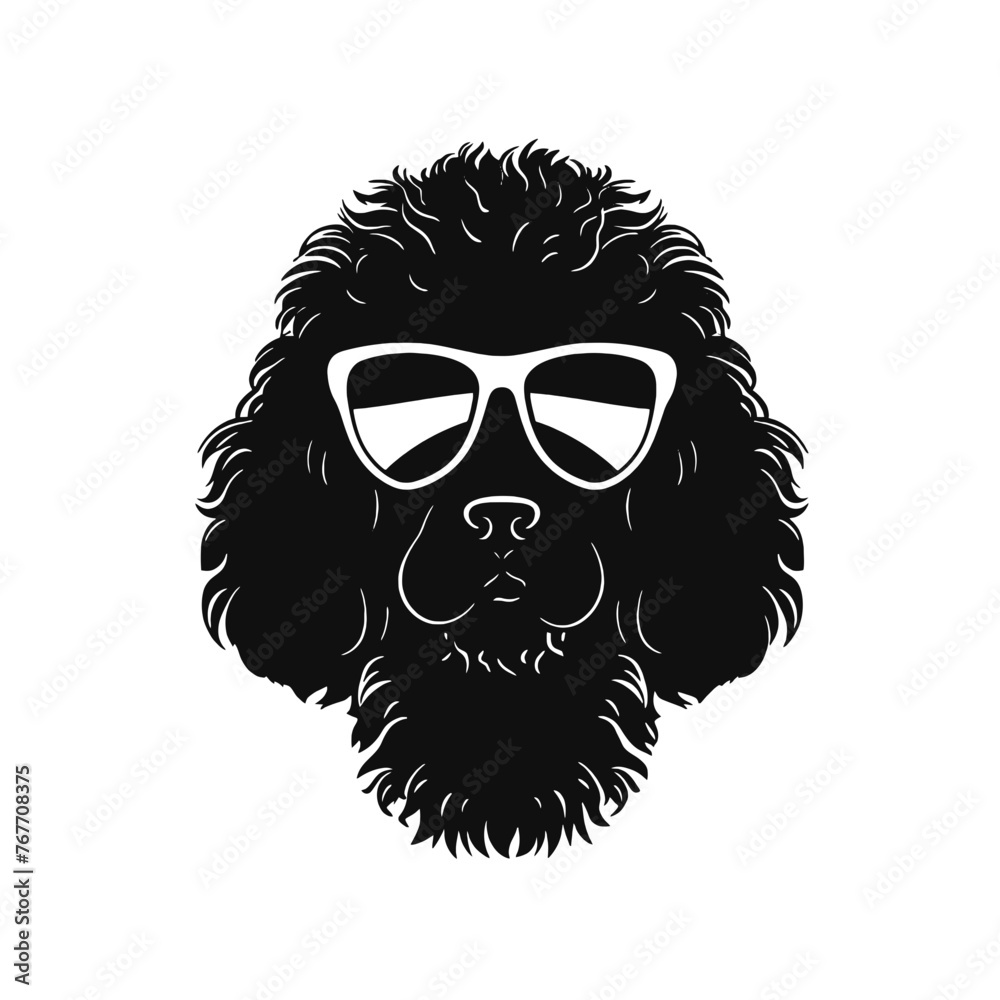 poodle Silhouette poodle Silhouette