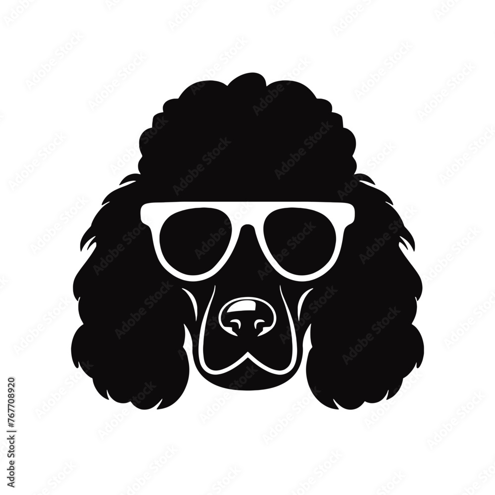 poodle Silhouette poodle Silhouette