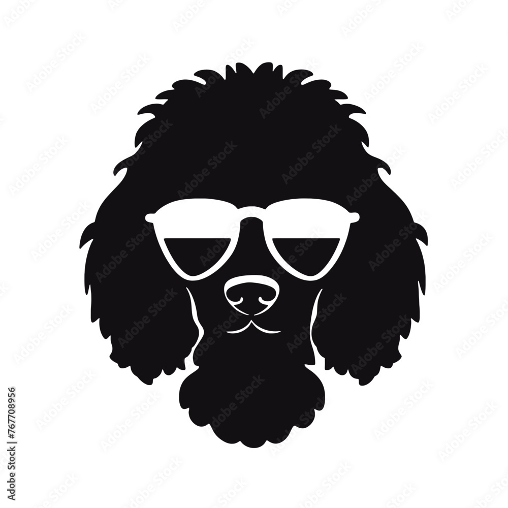 poodle Silhouette poodle Silhouette