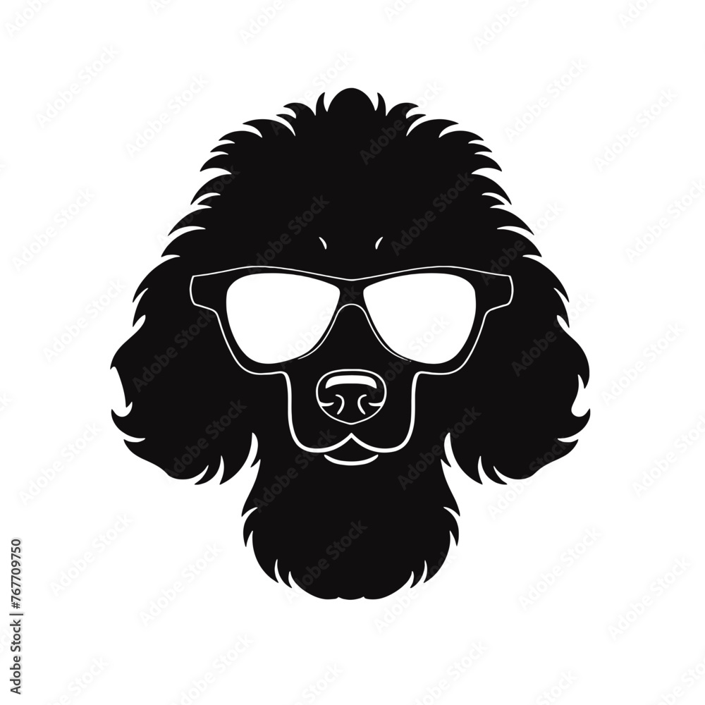 Printable Poodle Stencil Printable Poodle Stencil
