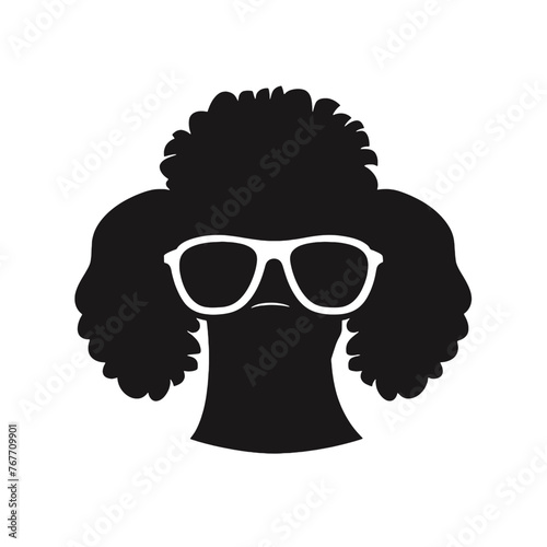 Printable Poodle Stencil