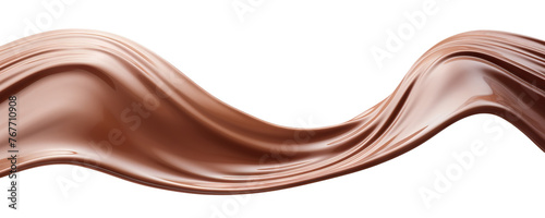 Chocolate splash cut out