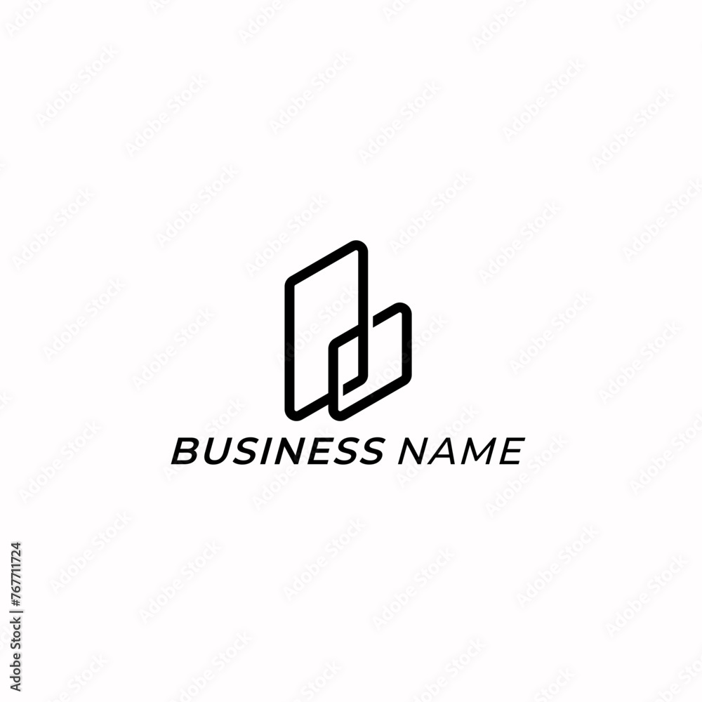 design logo creative square and letter L design logo creative square and letter L