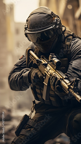 Tense Sniper Scene in Counter-Strike: Global Offensive Warzone