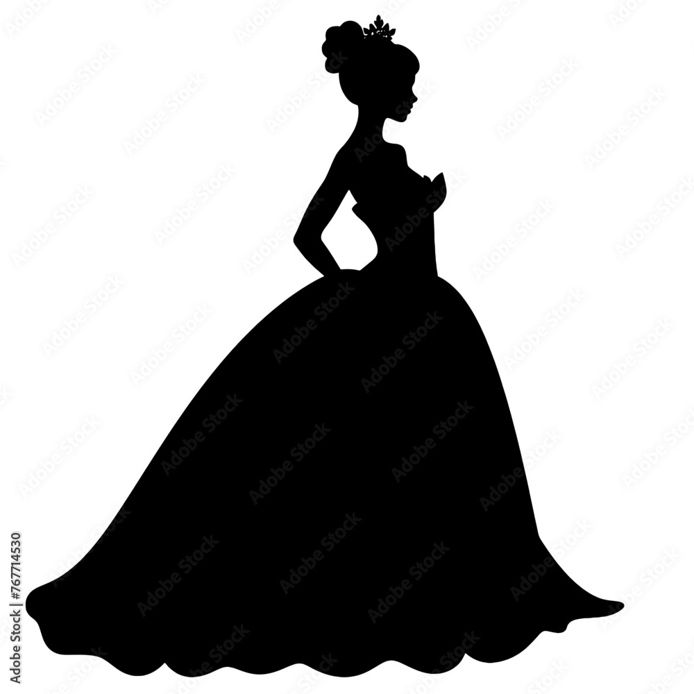 princess silhouette princess silhouette
