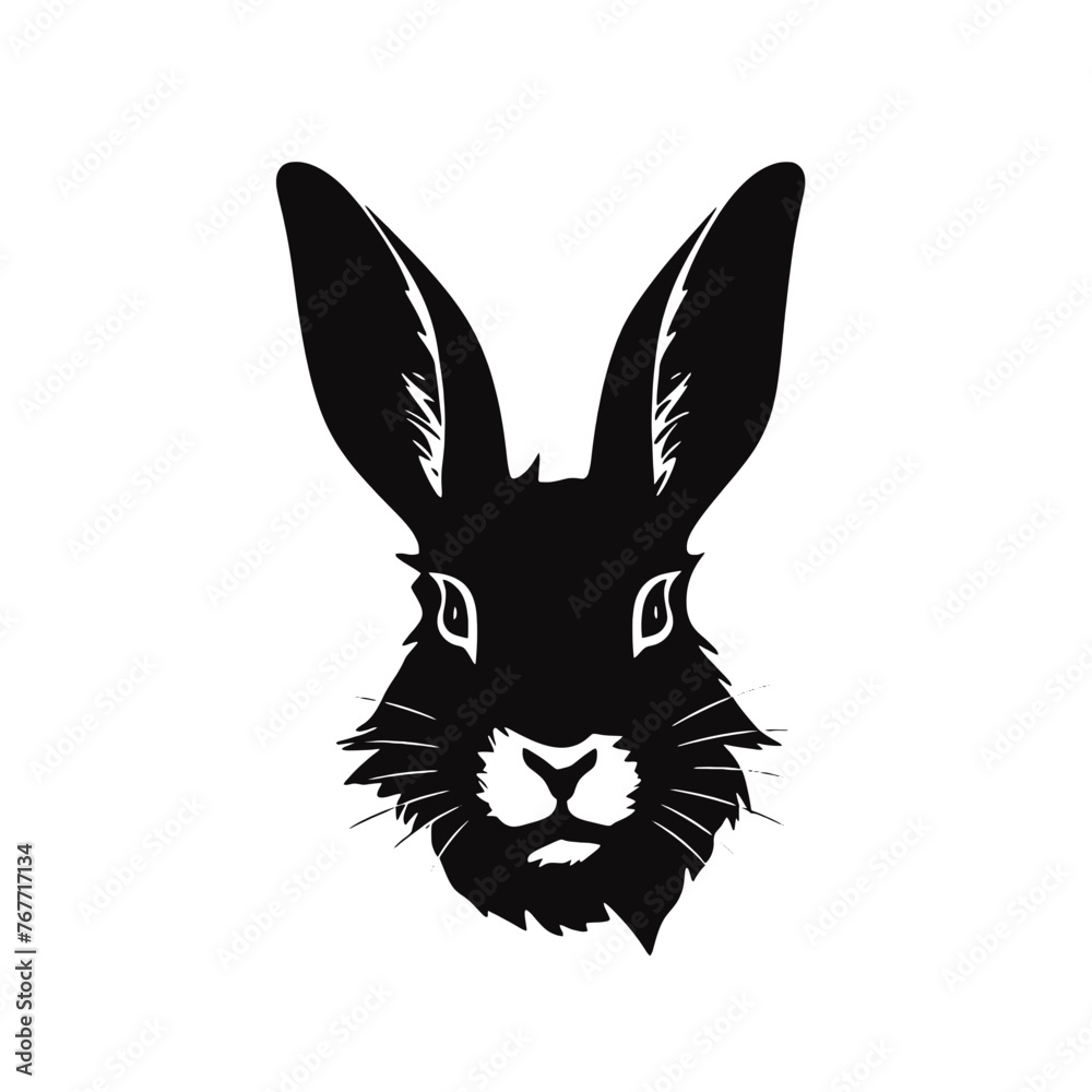 rabbit silhouette rabbit silhouette