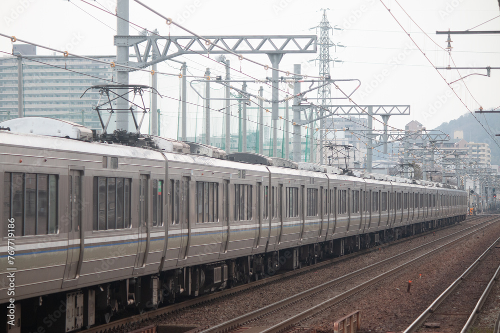 琵琶湖線の電車