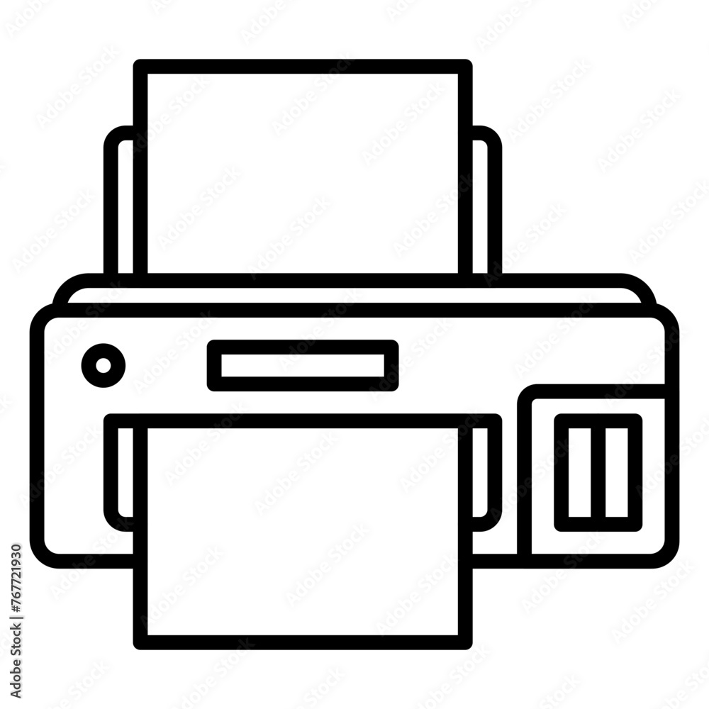Printer icon for printing office files Printer icon for printing office files