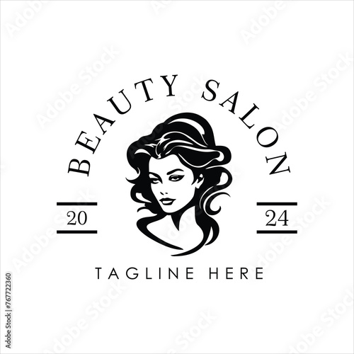 Boutiques and Salons logo ,inspiration design ,vector ,illustraction 