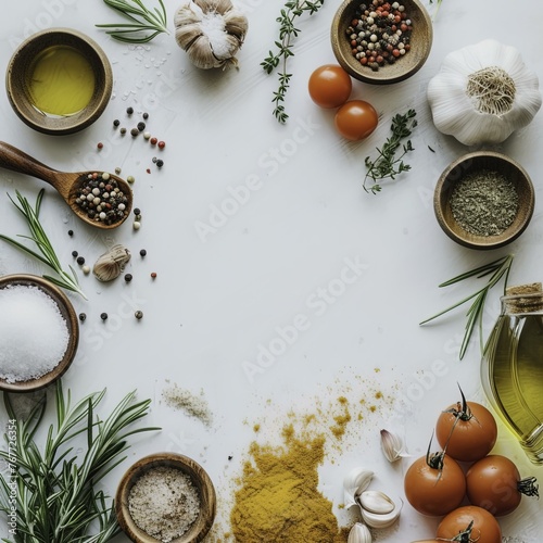food ingredients on a kitchen table
