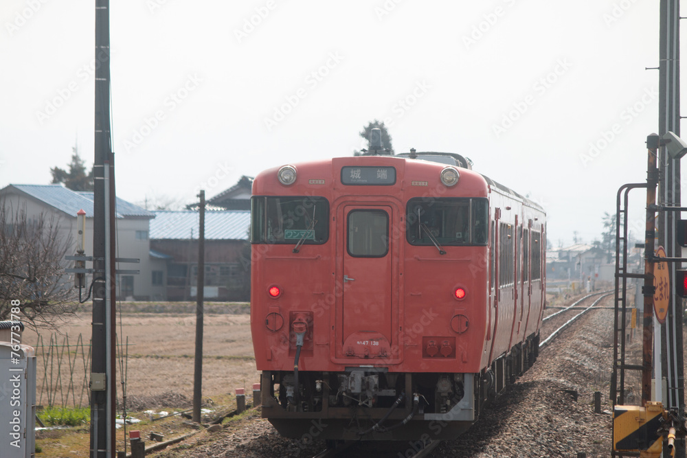 昔ながらのディーゼル列車 昔ながらのディーゼル列車
