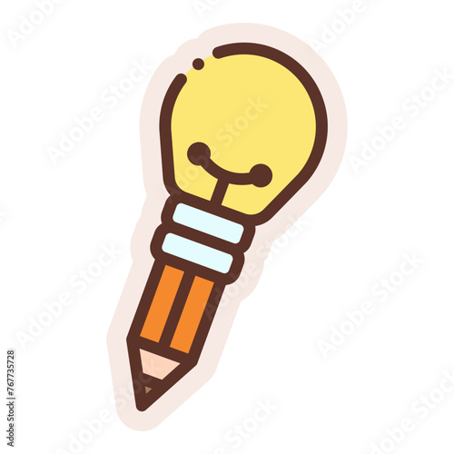 creativity sticker