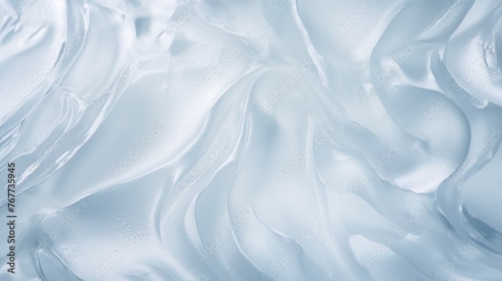 Twisting ice formations resemble flowing water patterns, creating grooved surface texture on ice.
Twisting ice formations resemble flowing water patterns, creating grooved surface texture on ice.