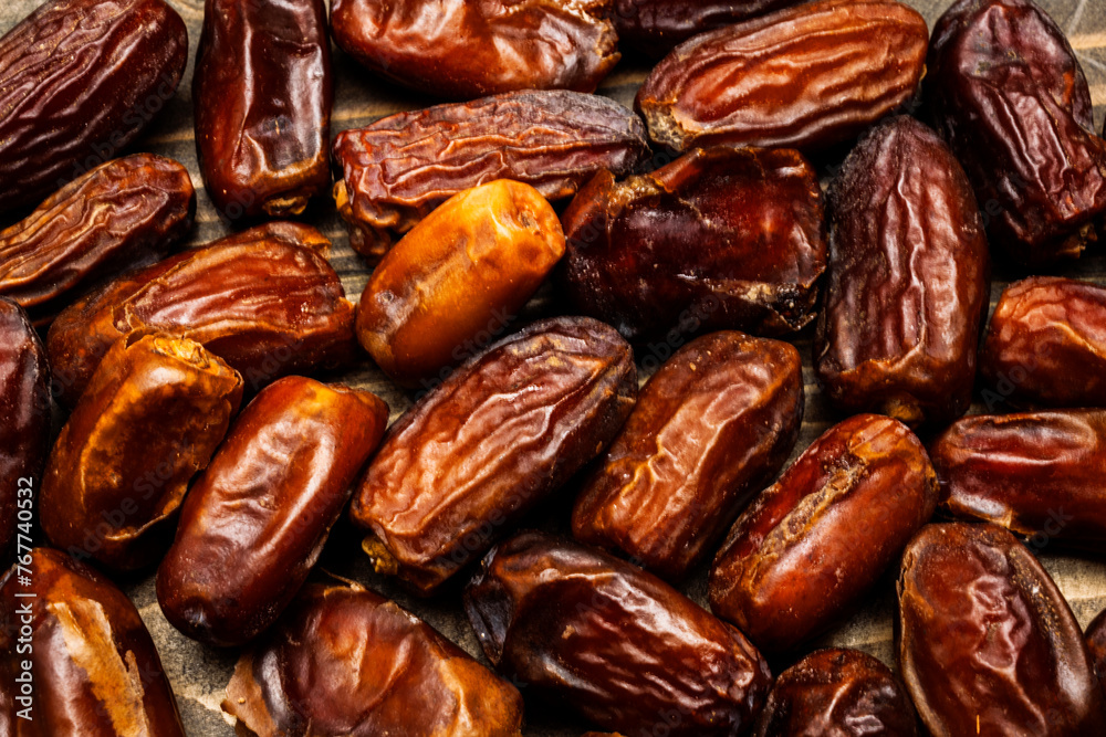 Dried dates fruit for iftar on Ramadan Dried dates fruit for iftar on Ramadan