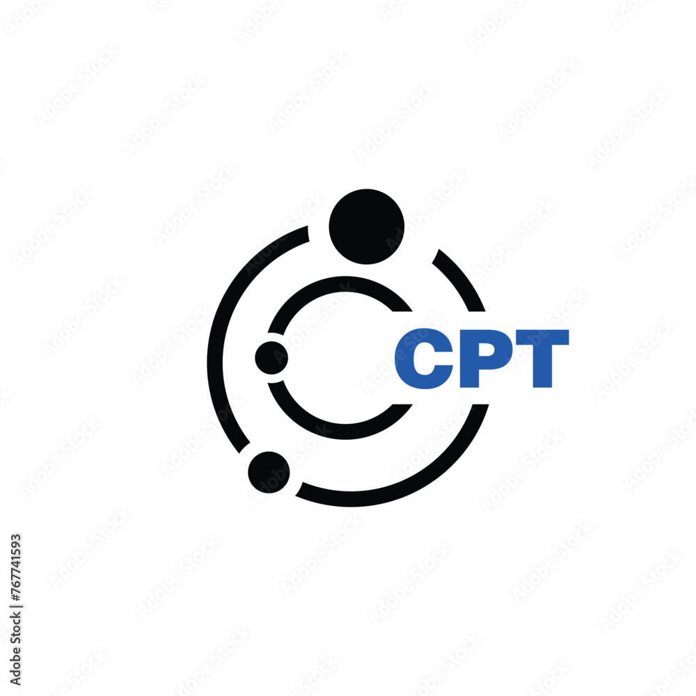 CPT letter logo design on white background. CPT logo. CPT creative initials letter Monogram logo icon concept. CPT letter design CPT letter logo design on white background. CPT logo. CPT creative initials letter Monogram logo icon concept. CPT letter design