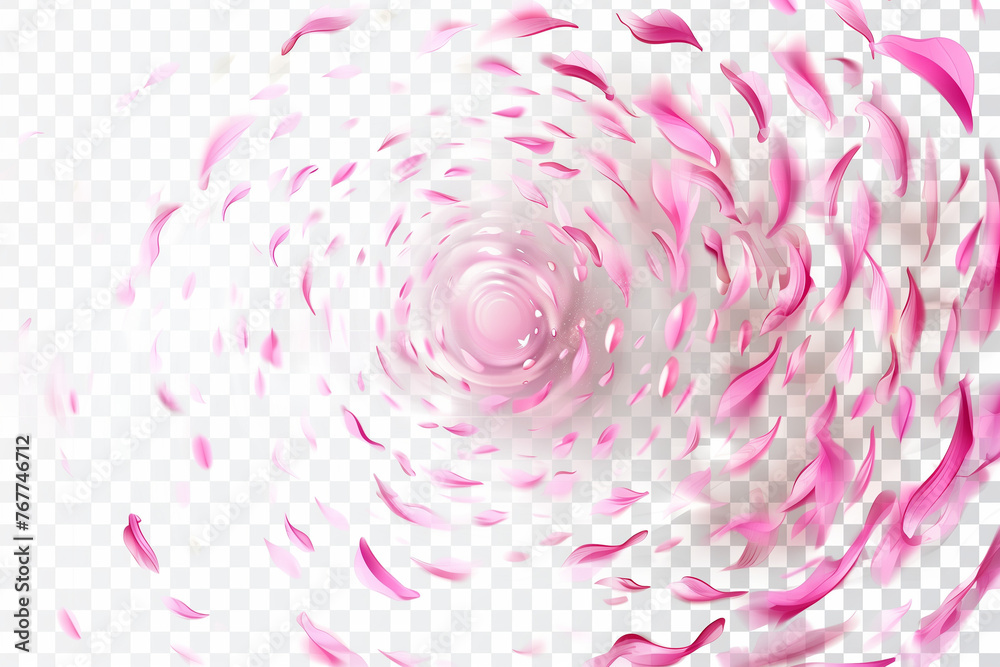 Obraz premium pink rose petals background