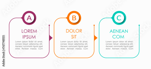 Infographic design template with place for your data. Vector illustration.