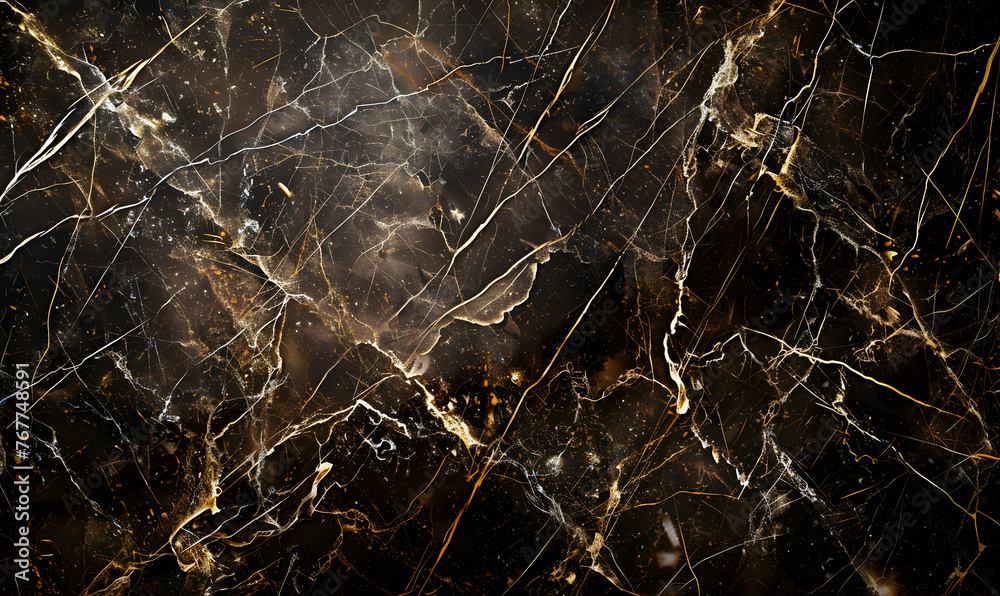 Natural brown marble background, Generative AI