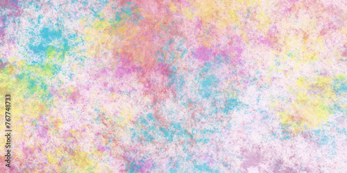 Multicolor grunge background. Abstract watercolor background colorful gradient ink. Fantasy smooth light multi-color paper textured grunge texture splash. 