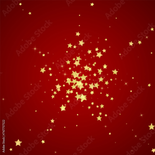 Magic stars vector overlay.  Gold stars scattered