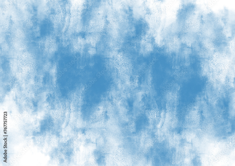 Obraz premium blue watercolor texture 2