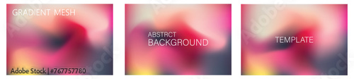 Set of vector gradients in pastel colors. For covers, wallpapers, branding and other projects. You can use a grainy texture for any of the gradients.