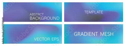 Set of vector gradients in pastel colors. For covers, wallpapers, branding and other projects. You can use a grainy texture for any of the gradients.