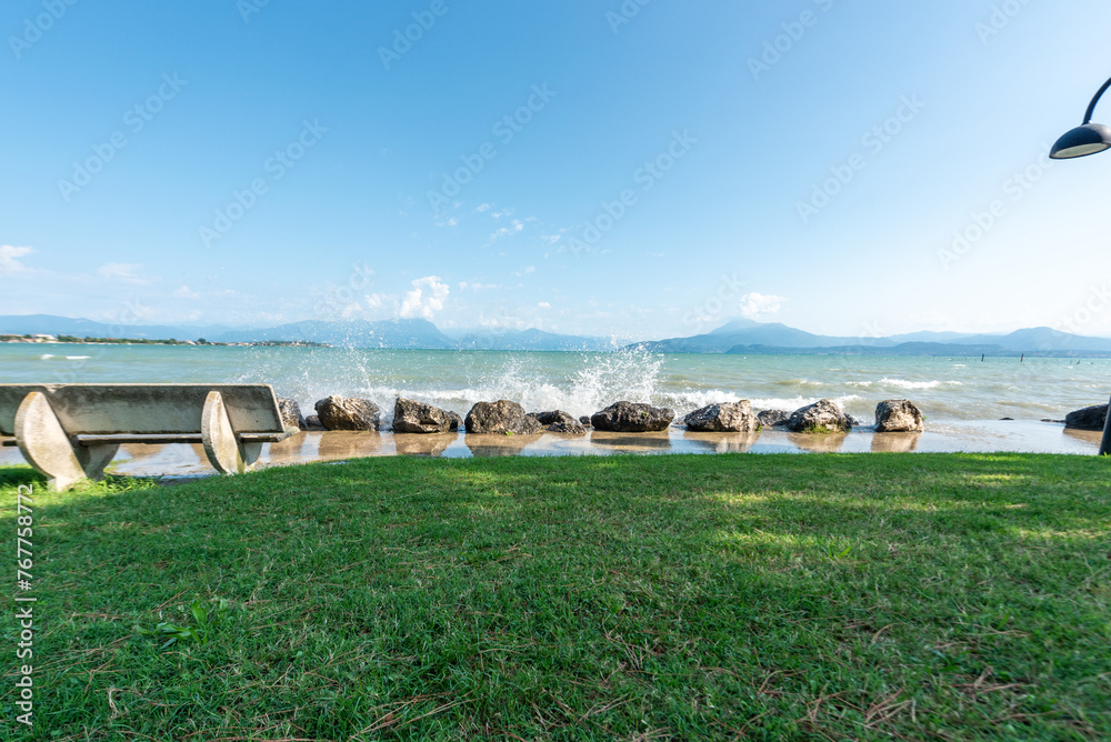 Sirmione, lago di garda, lugana, Brescia, lombardia, italia,
