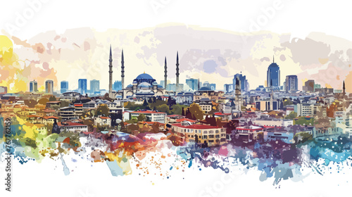 Building view with landmark of Ankara Turkeys  © Hassan