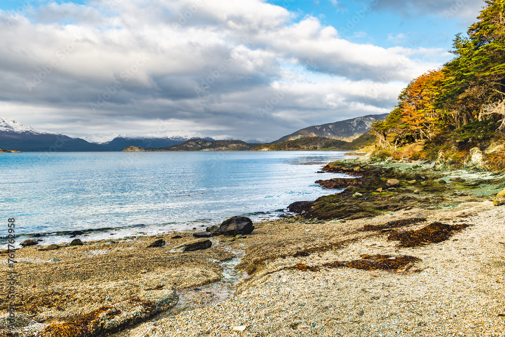 Bahia Ensenada Zaratiegui, Tierra del Fuego National Park, Patagonia, Argentina