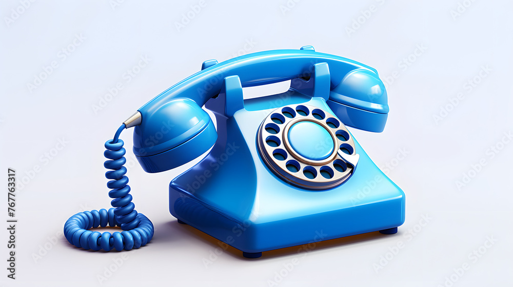 Telephone Icon 3d