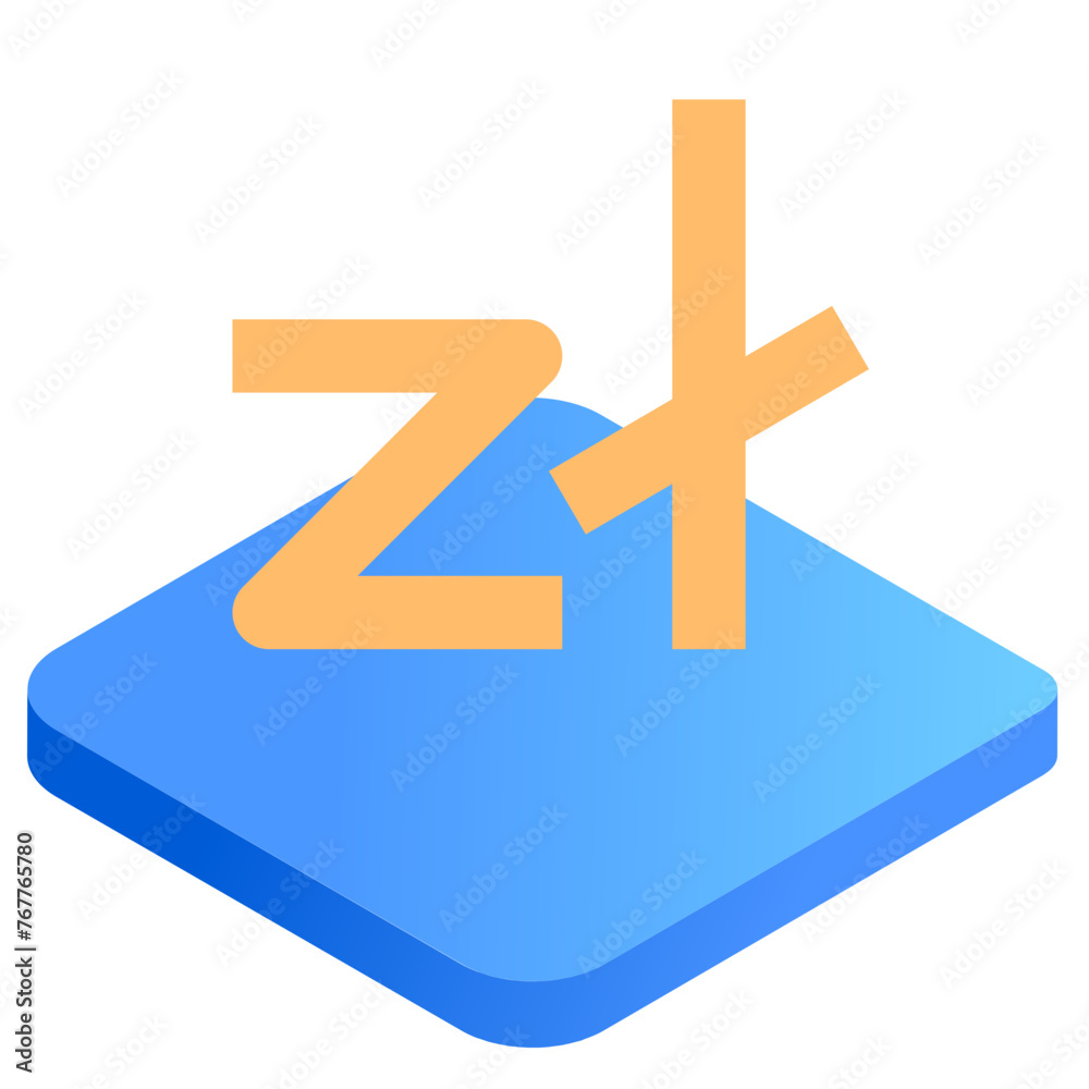 Obraz premium blue sign