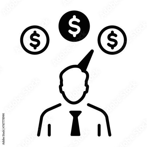 Well-designed line icon of potential clients 